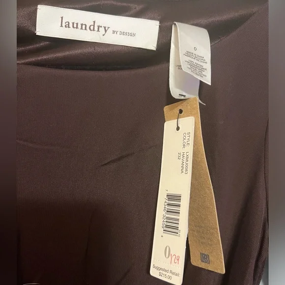 Laundry 0 new brown dress - Picture 2 of 3